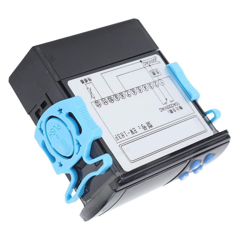 Universal Temperature Controller Dual Display Window Microcomputer Thermostat for Cooling
