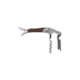 Le Creuset Black Walnut One-Step Waiter's Friend Corkscrew Wine Opener