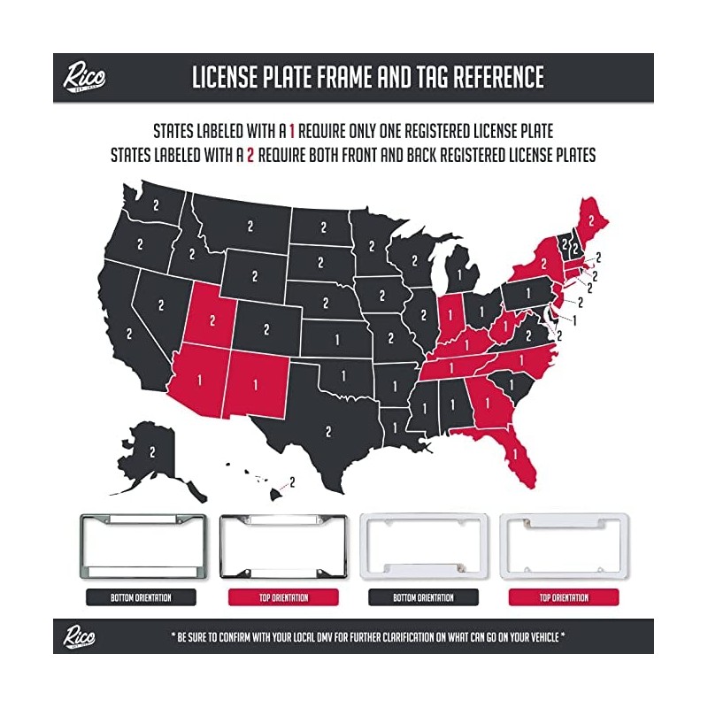 Rico Texas A&M Aggies Chrome Metal License Plate Frame Holder