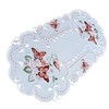 Raebel OHG Tablecloth 40 x 90 cm Oval Champagne Butterflies