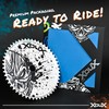 XOUX RAVEN 3/32" Alloy Chainring for One-Piece Crank – 52T
