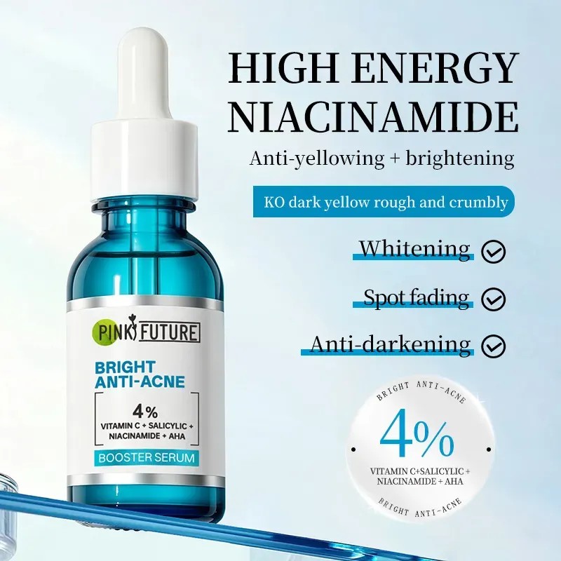 Sérum Para El Tratamiento Del Acné, Iluminador Y Reparador D