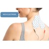2 x 150x95 mm Large Neck Electrodes/Pads for TENS EMS Stimulation Current