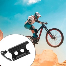 Aswalling Bike Fork Mount Bicycle Truck Bed Roof Bike Rack Bike Fork Mount Block Truck Mount for Road Bike Black