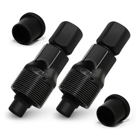 AUUTI 2 Items Bike Crank Puller - Crank Removal Tool for Square Taper and Splined Cranks, Maintenance and Repair Tool for Cycling Power Bottom Bracket