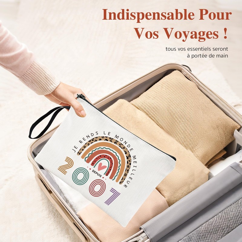 Birthday Gifts for Women, Cosmetic Bags, Funny 18th Birthday Gifts