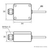 iOVEO 002AF02200 Outdoor Temperature Sensor with External Sleeve, 2-Wire Connection,