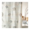 Spirella Atlantis Champagner Textil-Duschvorhang, Polyester, 120 x 200 cm, Creme/Beige,