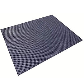 PS25 Sheets, Black, Normal Size: 6.7 x 8.7 inches (170 x 220 mm), 0.1 inch (3.0 mm) Thick, Anti-Slip Sheet for Sole Repair