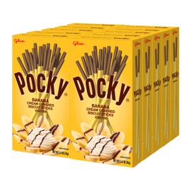 Pocky Biscuit Stick, Chocolate Banana, 2.47 Ounce (Pack of 10)