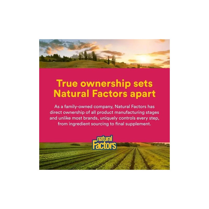 Natural Factors Citrato De Calcio 90 Comprimidos Sin Sabor