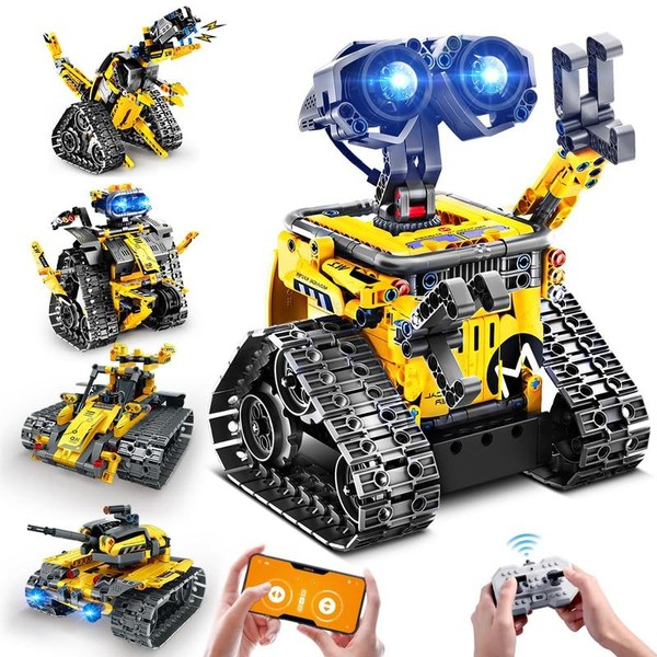 Robot Toys for Kids | 520 PCS App & Remote