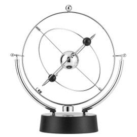 CHANGSHUN Electronic Perpetual Motion Battery Operated Home Office Desk Ornament (Universe)