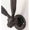 Fyne-Finds Rustic Hare Easter Bunny Coat Towel Hat Hook Vintage