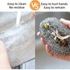DyPinYise Multipurpose Wire Miracle Cleaning Cloths, Magnifying Wire Dishwashing Rags