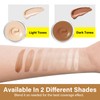 Tattoo Cover Up Makeup Waterproof, 2-Shade Professional Concealer Kit