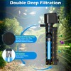 Aquarium Filter for 40-150 Gallon Tank, U-V Fish Tank Green