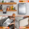 Titanium Cutting Board for Kitchen – Double-Sided, Juice Groove, Non-Slip,