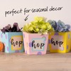 Plaid Wood Unfinished Square Planter, 3" x 3" x 3"