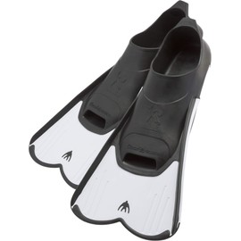 Cressi Short Full Foot Pocket Fins for Swimming or Training in the Pool and Sea, Lightweight, Made in Italy