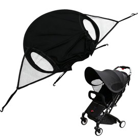 Vitalux Aftermarket Sun Shade for Baby Strollers, Large, Breathable, AB Compatible, Easy Installation, Foldable, Convenient Storage