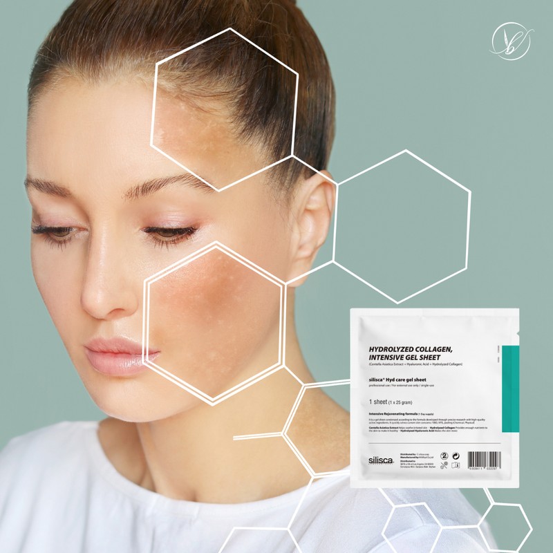 Silisca Hydicare Gel Sheet, Hydrogel Mask Pack / 실리스카 하이디케어겔