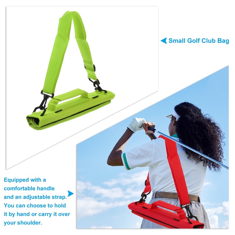 PATIKIL Lightweight Carry Bag, Mini Golf Club Bag with Adjustable