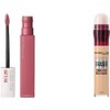 Maybelline Labial Liquido Matte Larga Duracion Superstay, Matte Ink 15