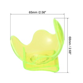 PATIKIL Tennis Ball Holder Waist Clip, 2 Pack Tennis Ball Clip ABS Waistband Clip Holder Sports Equipment for Tennis Training, Fluorescent Yellow