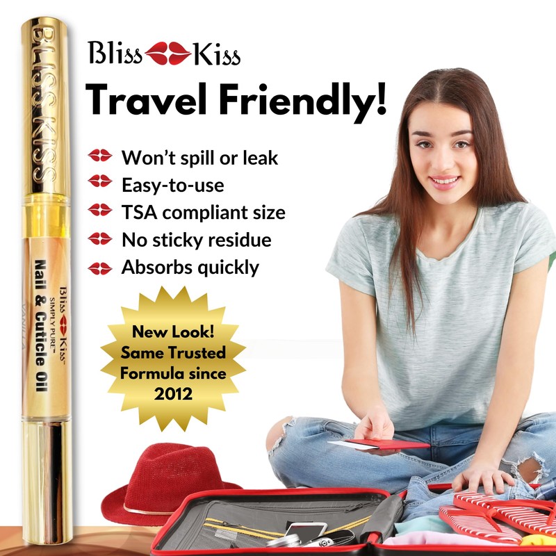 Bliss Kiss | 1 Vanilla Fragrance | Nail Oil Cuticle