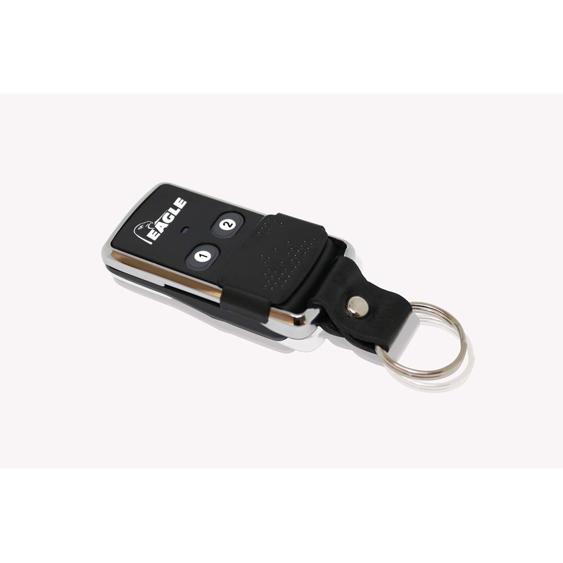 Eagle Chrome Series 2 Button Keychain Remote/Transmitter EG643 Compatible with