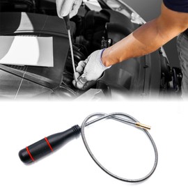 Magnetic Pickup Magnetic Rod Grabber, Portable Bendable Magnetic Grip, Flexible Gooseneck Bar Magnet Strong Flexible for Picking Up Small Parts, Metal Objects, 60 cm