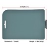 cozymomdeco Korean Made Thick Silicone Double-Sided Usable Cutting Board 14.3"