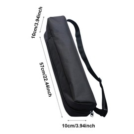 Loyanger Grill Storage Bag, BBQ Tool Storage Bag Oxford Grill Tool Carry Pack Foldable BBQ Pack for Outdoor Camping Picnic Trip(COLOR:black)