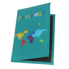 Creaher Passport Holder Cover Wallet Case, PU Leather Passport Cover Passport Case, Travel Wallet Case with Card Slot, Passport Holder for Men&Women Passport,Business Cards,Boarding Passe