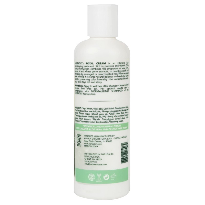 Herbatint Royal Cream Conditioner - With Aloe Vera, Jojoba Oil