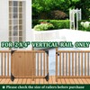 Sliding Gate Kit, Designed Specifically for 2-inch × 4-inch Rails