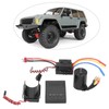 3650 4300KV Brushless Motor 60A ESC Program Card Motor Heat