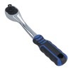 AB Tools 3/8in Drive Ratchet with Curved Rubber Grip Handle