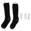 1 Pair Electric Heated Socks 3 Levels Temperature Control 2200mah