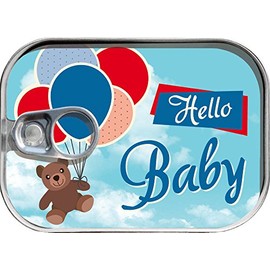 Dosenpost ""Hello Baby""