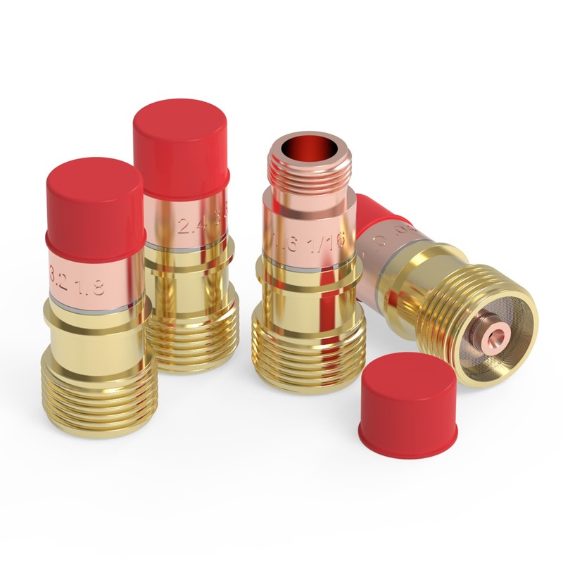 TOOLIOM 71Pcs TIG Welding Torch Accessories Kit Stubby Gas Lens