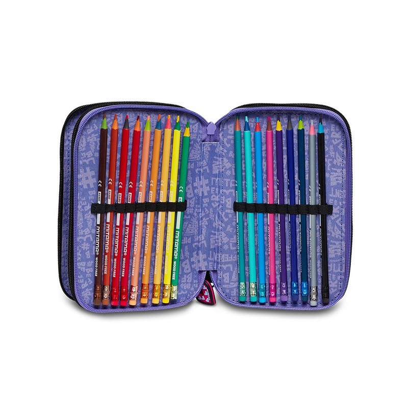 Mitama ASTUCCIO 3 Zip, Little Girls and Girls 3 Zip