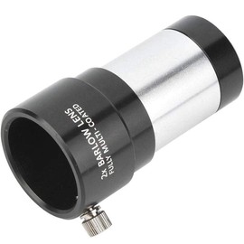 POFET Lens 2X, 1.25 Inch Fully Multi-Coated Metal Barlow Lens with M42 Thread Camera Connect Interface for Telescope Eyepiece