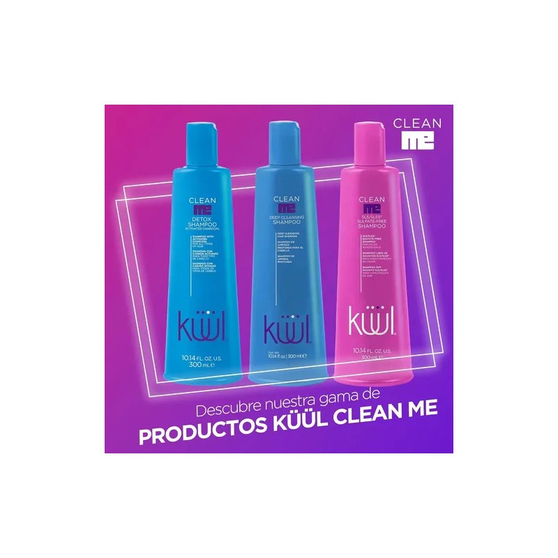Küül Clean Me Shampoo Detox Con Carbón Activado 300 Ml