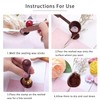 FEEIN Sealing Wax Sticks and Stamp for Wax Seal Stamp