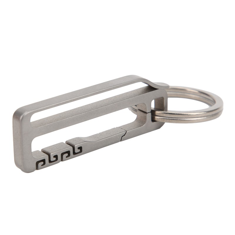 Titanium Alloy Belt Hang Buckle Durable Key Chain Waist Hanging