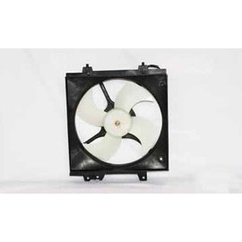 TYC 610550 Subaru Replacement Condenser Cooling Fan Assembly
