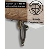 Handrail Brackets Wall Mounted Antique Brass Zinc Stair Railing Support
