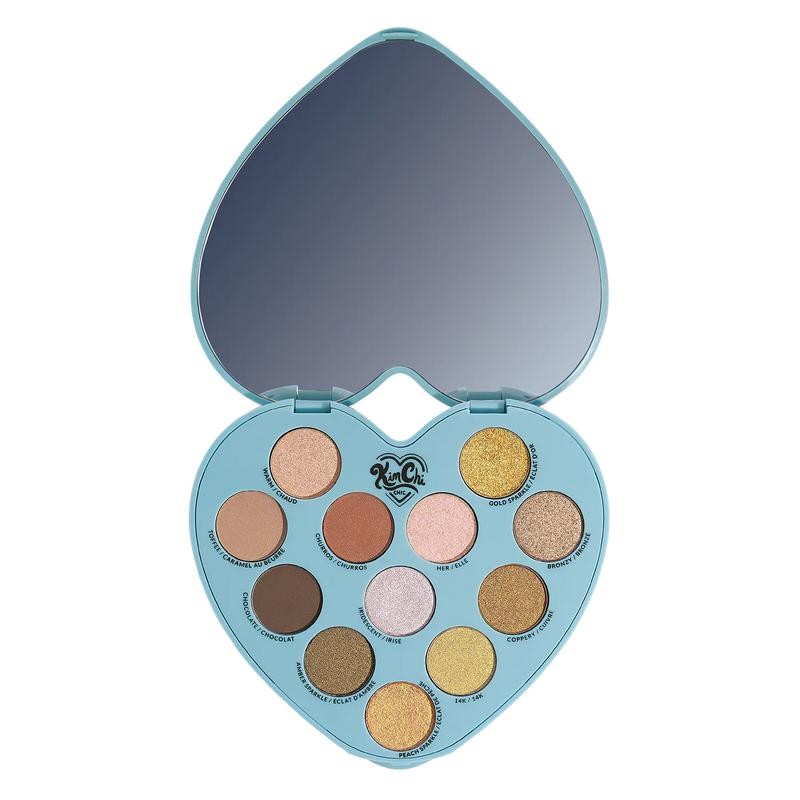 KimChi Chic SPINNING HEARTS LOVE SHADOW PALETTE - Color: 01